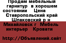 Продам мебельный гарнитур (в хорошем состоянии) › Цена ­ 8 000 - Ставропольский край, Шпаковский р-н, Михайловск г. Мебель, интерьер » Кровати   